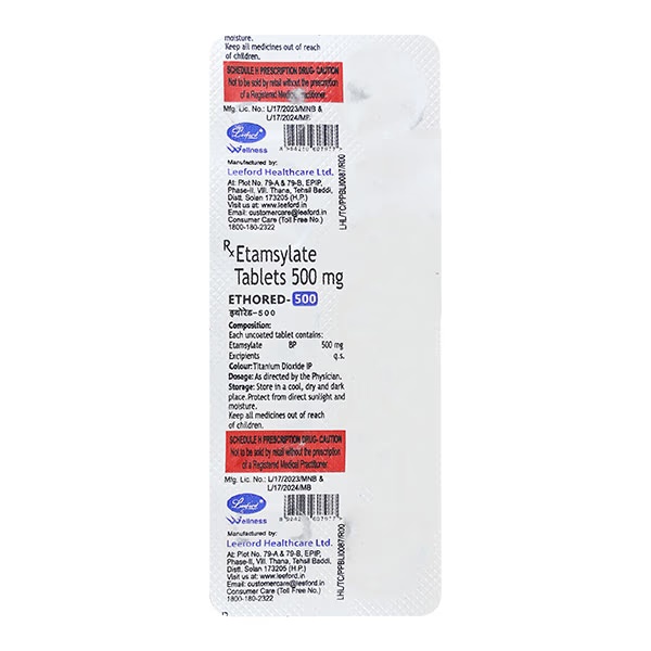 Ethored 500mg Tablet 10'S