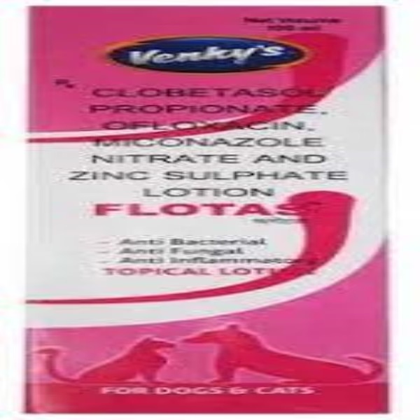 Venkys Flotas Lotion For Dogs & Cats 100 ml