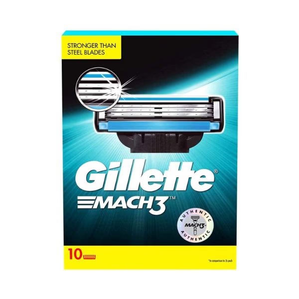 Gillette Mach3 Cartridges 10's