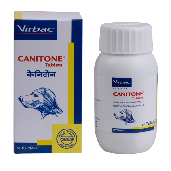 Virbac canitone Dog Tablet 30's