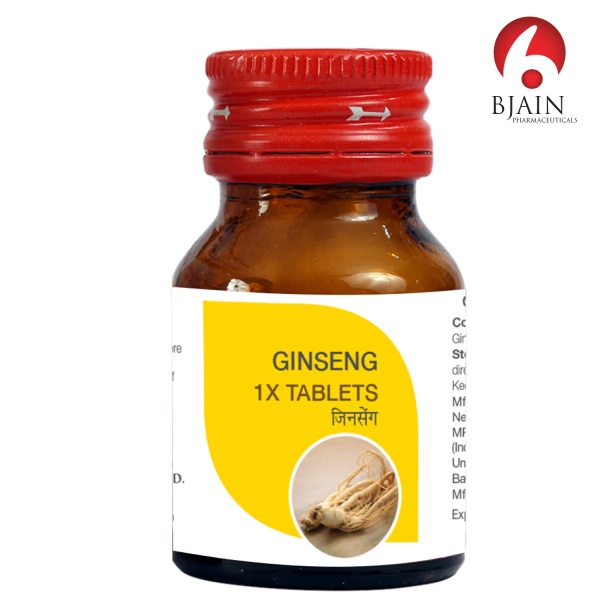 Bjain Ginseng 1X Tablets 25 gm