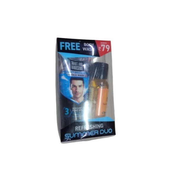 Fair and Handsome 100% Oil Clear Face Wash 50 g (Free body wash 50 ml worth Rs 79)