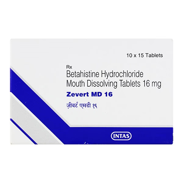 Zevert MD 16mg Tablet 15'S