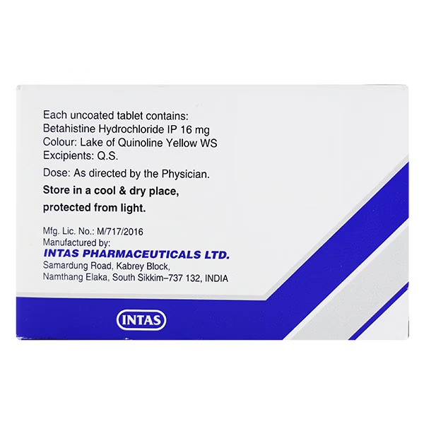Zevert MD 16mg Tablet 15'S