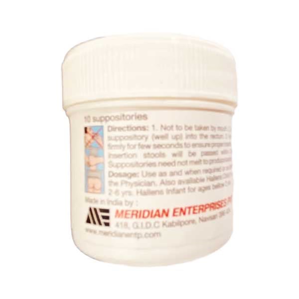 HALLENS ADULT Suppositories 10's