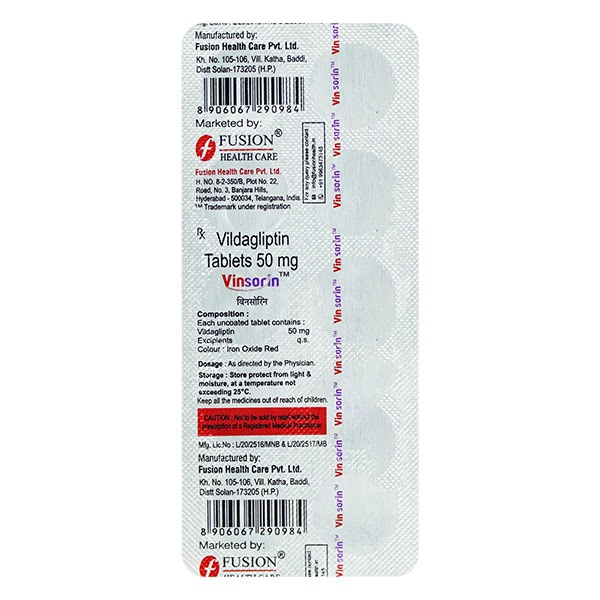 VINSORIN Tablet 10's