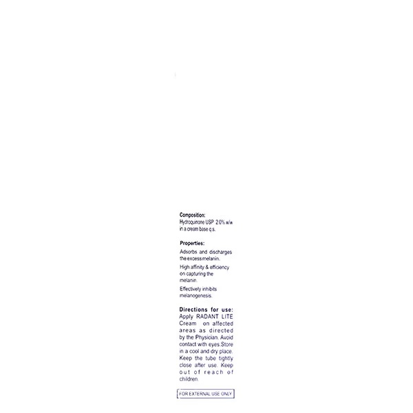 RADANT LITE Cream 20gm