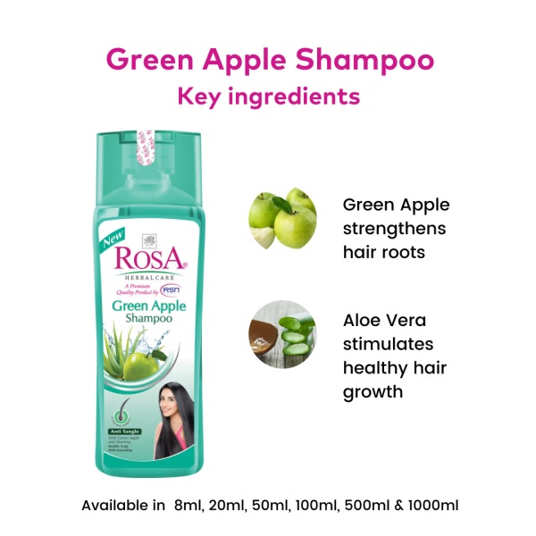 Rosa Green Apple Shampoo 500 ml