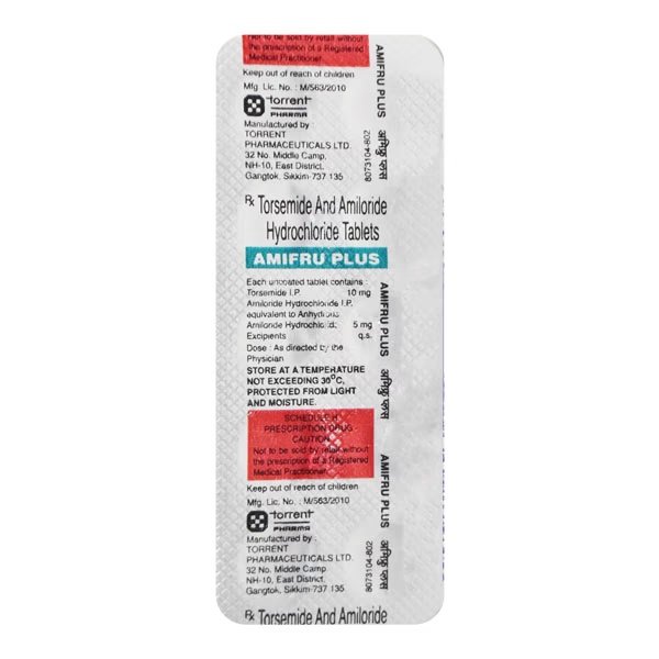Amifru Plus 10mg/5mg Tablet 10'S