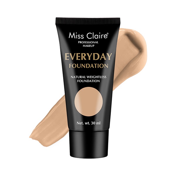 Miss Claire Everyday Foundation Be-02 Medium Buff 30 Ml