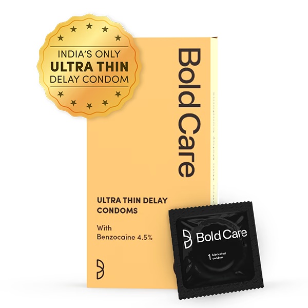 Bold Care Ultra Thin Delay condoms, (Pack of 10) 1's