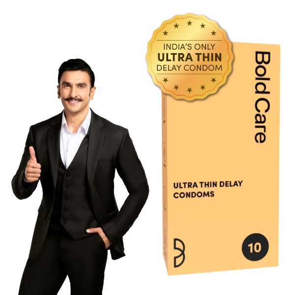 Bold Care Ultra Thin Delay condoms, (Pack of 10) 1's