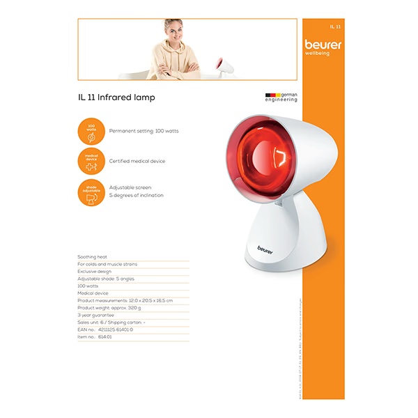 Beurer Infrared Lamp (IL 11)
