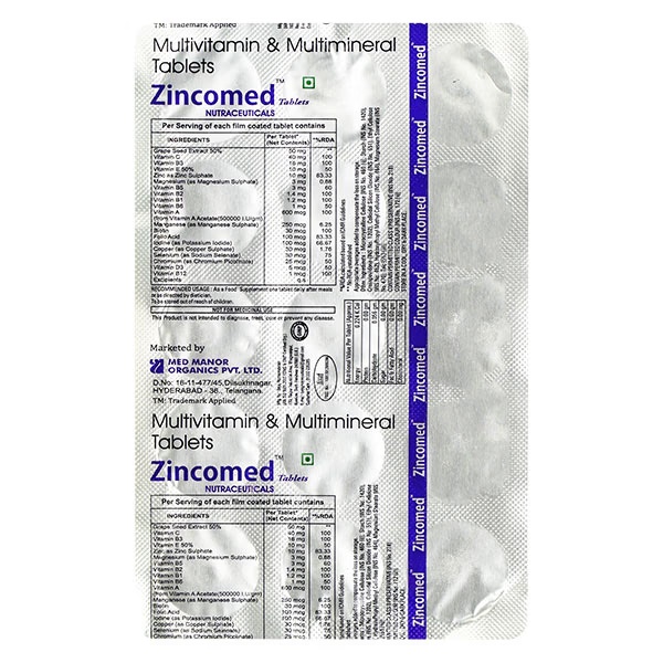 ZINCOMED Tablet 15's