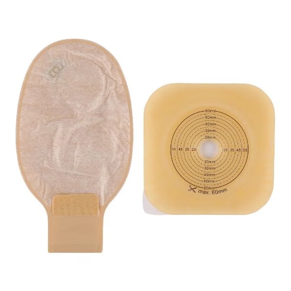 Bao Health Flange and Pouch (Bag 50mm for Colostomy and Ileostomy) (3015001) (2145008F)