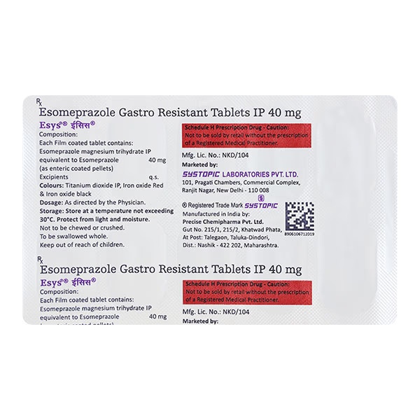 ESYS Tablet 10's