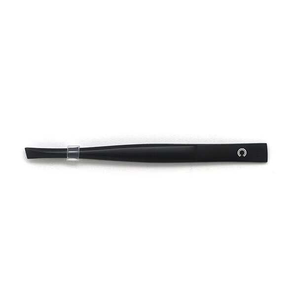 Basicare Tweezer Matt Black 8.5Cm 1's