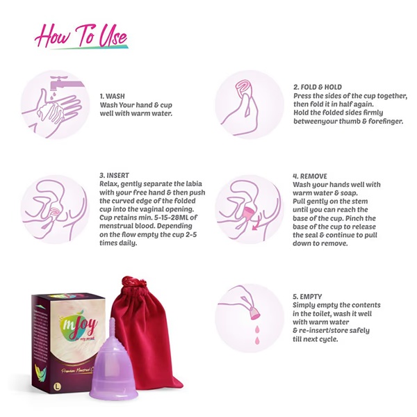 mJOY Premium Menstrual Cup - Large