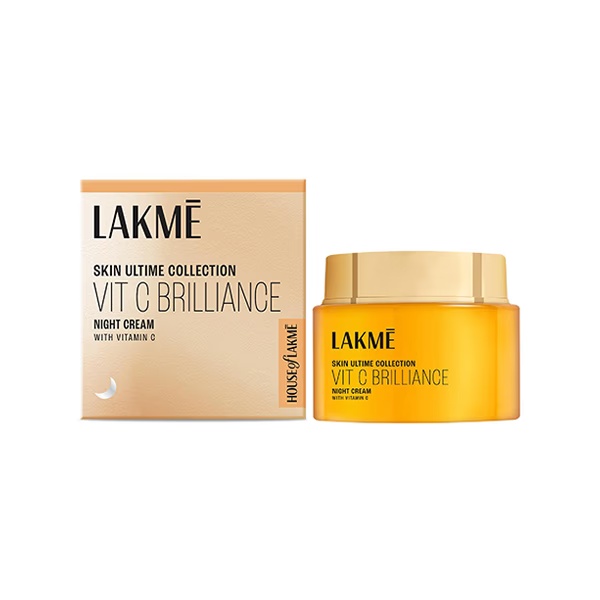 Lakme Vitamin C Brilliance Night Cream with Vitamin C 50 gm