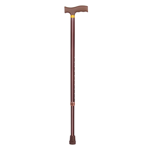 MCP Folding Walking Stick - Brown