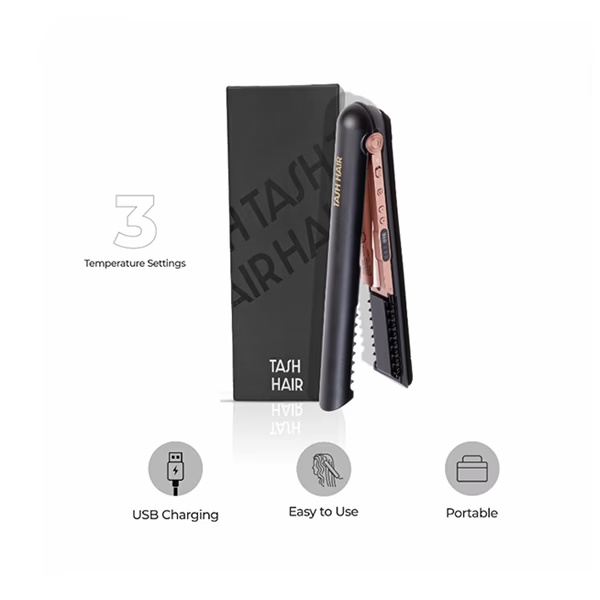 Tash Hair Cordless Hair Straightener- Dreamy Night 385 gm
