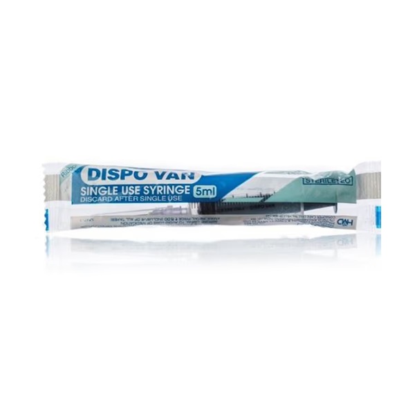 Dispovan Syringe 5 ml 1's