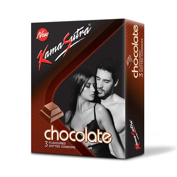 Kamasutra Condoms - Chocolate 3's
