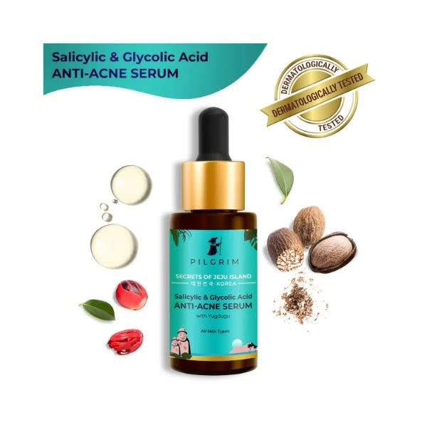 Pilgrim Salicylic &glycolic Acid ANTI-ACNE SERUM 30 ml