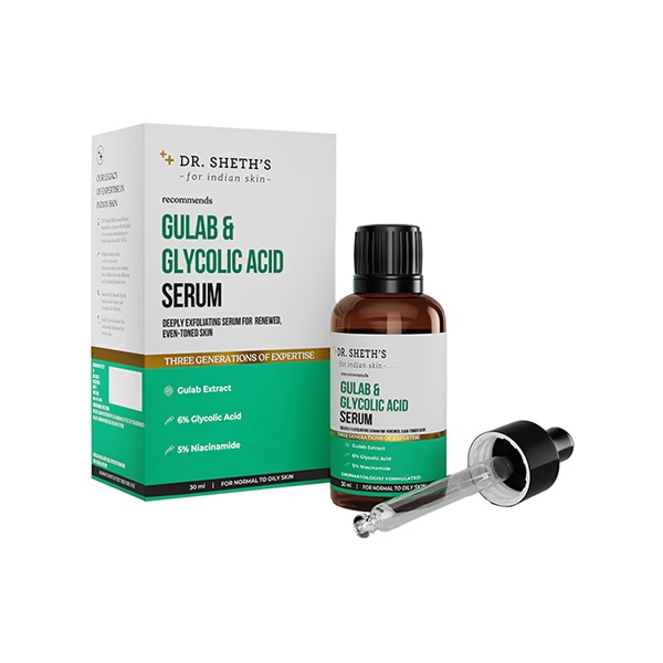 Dr. Sheth's Gulab & Glycolic Acid Serum 30 ml