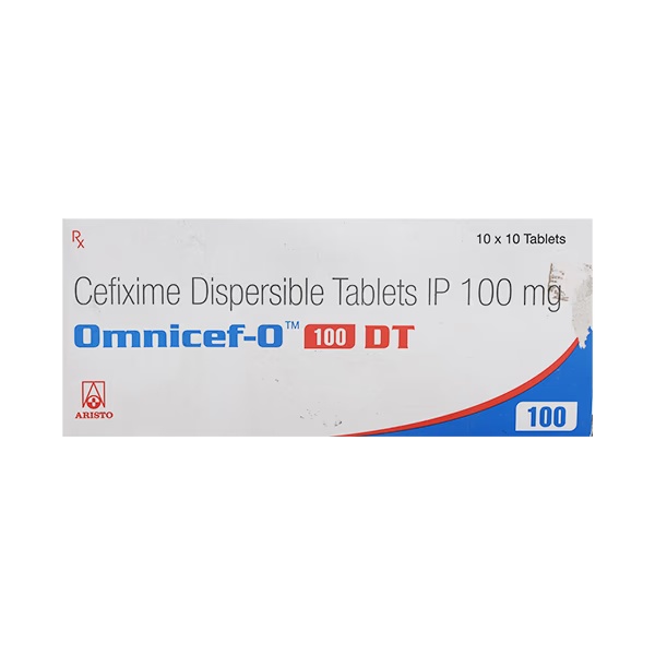 Omnicef O DT 100mg Tablet 10'S
