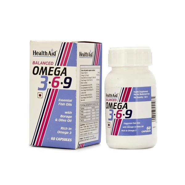 HealthAid Balanced Omega 3.6.9 Capsules 60's