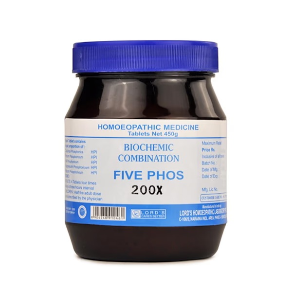 Lord's Bio-Chemic Five Phos 200X Tablet 450 gm