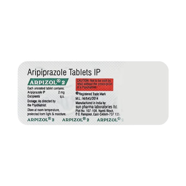 Arpizol 2mg Tablet 10'S
