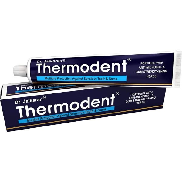 Dr. Jaikaran Thermodent Toothpaste for Sensitive Teeth & Gums - Blue Gel 50 gm