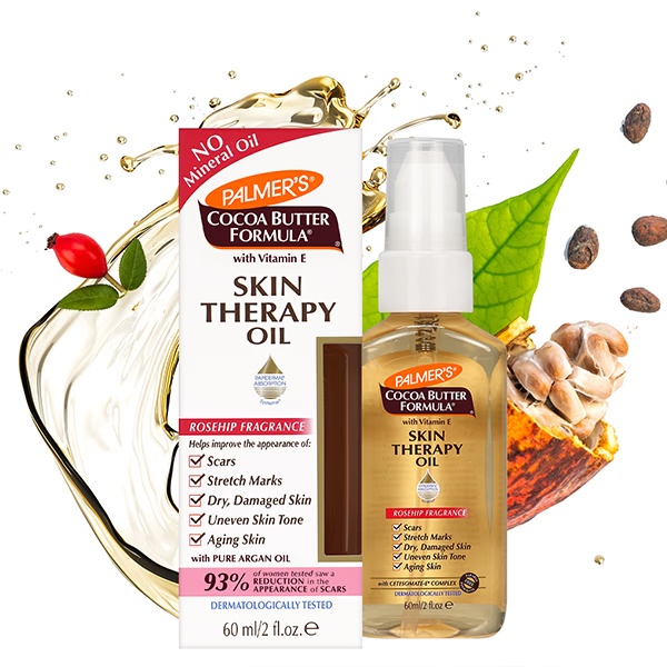 Palmer's Cocoa Butter formula with Vitamin E Skin Therapy Oil Natural Rosehip, 60ml