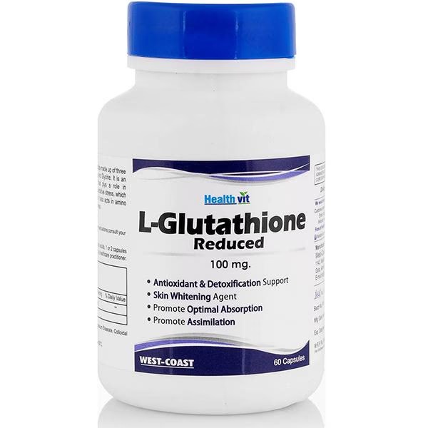 HealthVit Glutathione Reduced 100 mg Capsules 60's 1 13106-healthvit-glutathione-reduced-100-mg-capsules-60-s-1.jpg