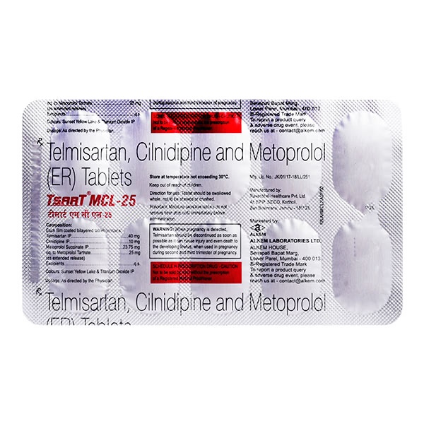 TSART MCL 25 Tablet 10's