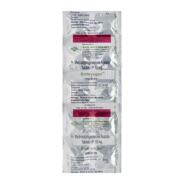 Embryogen Tablet 10'S