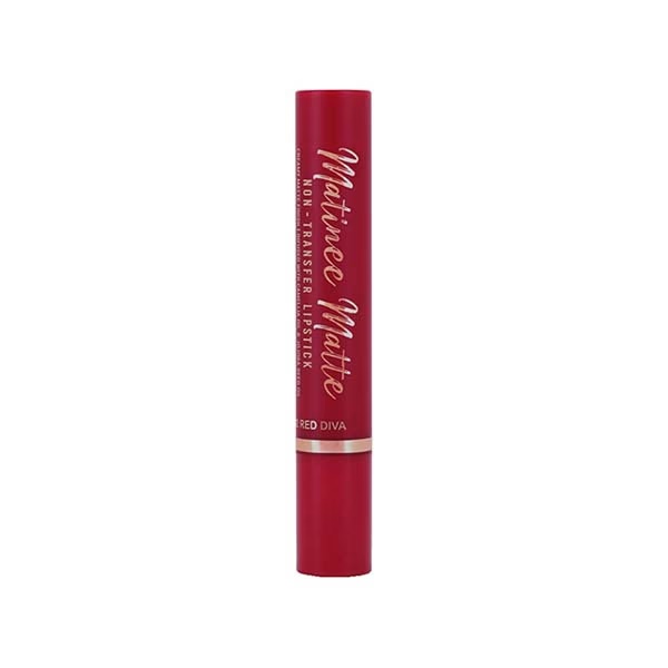 Matt Look Matinee Non Transfer Lipstick, Smudge- Resistant, Creamy Finish- Red Diva 2.4 gm 1 1317-matt-look-matinee-non-transfer-lipstick-smudge-resistant-creamy-finish-red-diva-2-4-gm-1.jpg