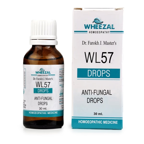 Wheezal Wl-57 Anti Fungal Drops 30ML