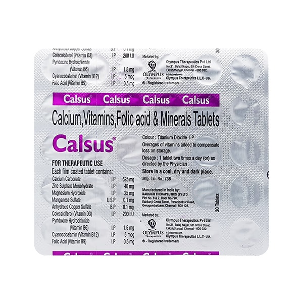 CALSUS Tablet 30's