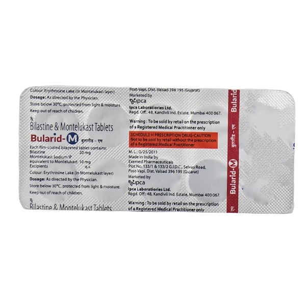 BULARID M Tablet 10's