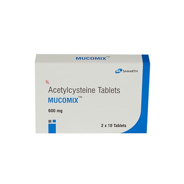 Mucomix 600mg Tablet 10'S