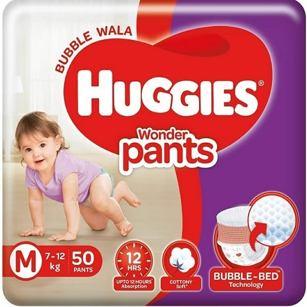 Huggies Wonder Pants Diapers (M) 50's 1 13292-huggies-wonder-pants-diapers-m-50-s-1.jpg