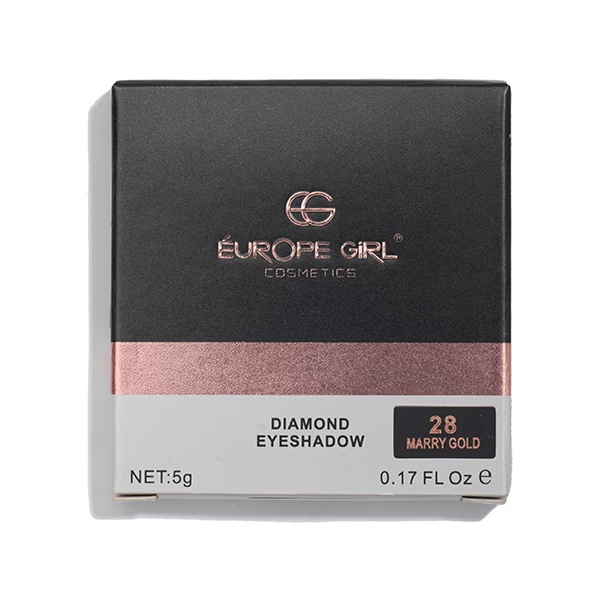 Europe Girl Single Diamond Eyeshadow 28 Marry Gold NA 5 gm