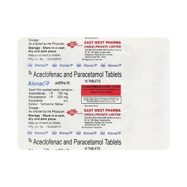 Alonac P Tablet 10'S