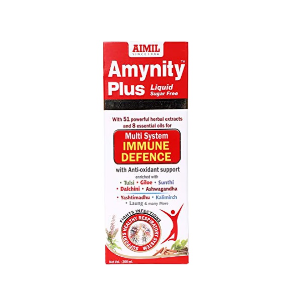 Aimil Amynity Plus Sugar Free Liquid 200 ml