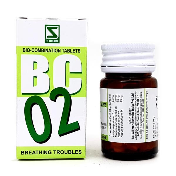 Dr.Willmar Schwabe BC 02 Tablet 20 gm