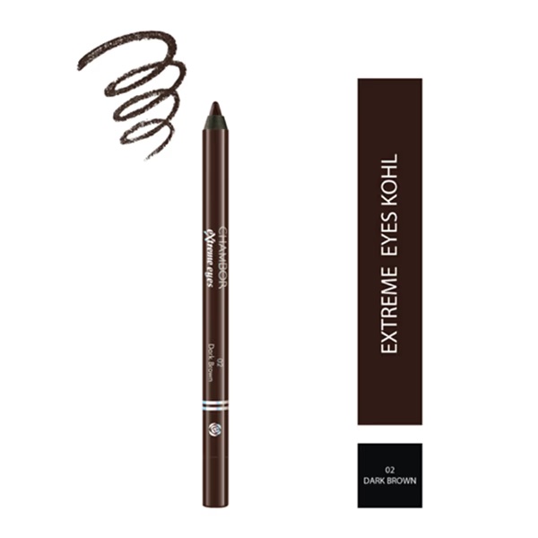Chambor Extreme Eyes Long Wear Kohl - Dark Brown 02 1.2 gm