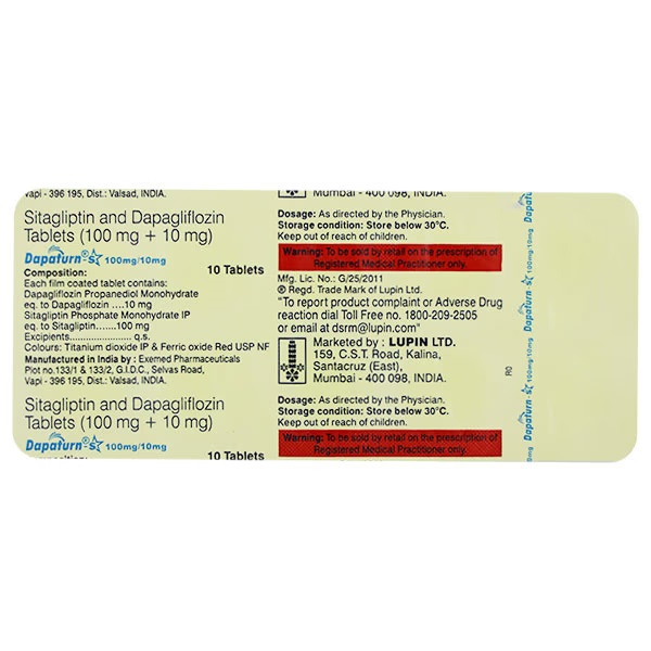 DAPATURN S 10/100 Tablet 10's 1 13379-dapaturn-s-10-100-tablet-10-s-1.jpg